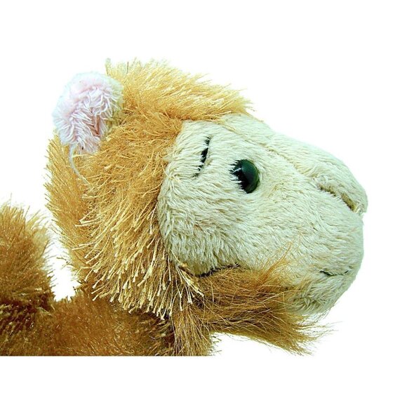 Ganz Webkinz Shaggy Two Hump Camel Plush Stuffed Animal Toy Collectible Tan 8in - Picture 4 of 12